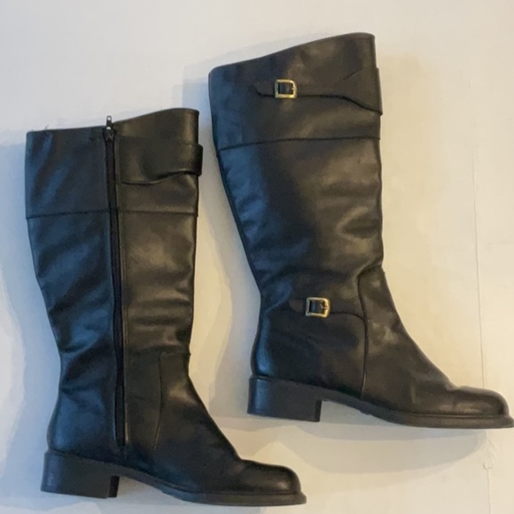 Martino tall leather insulated waterproof boots size 10 - Picture 6 of 12